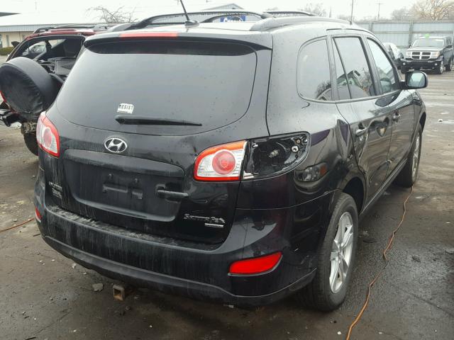 5NMSHDAG6AH356099 - 2010 HYUNDAI SANTA FE S 黑色 照片 4