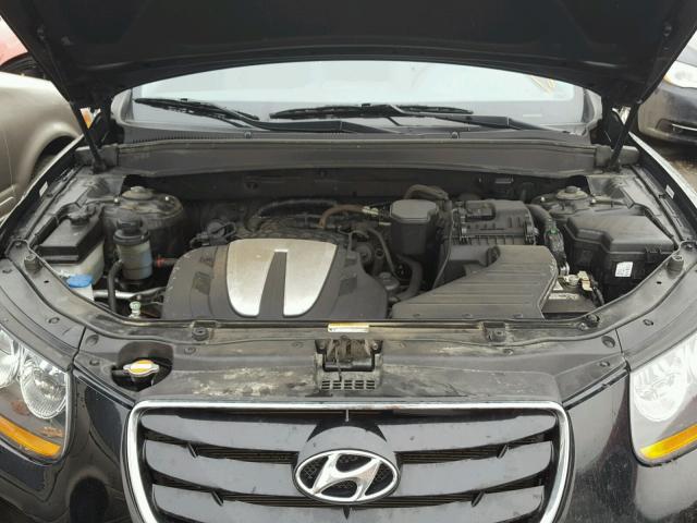 5NMSHDAG6AH356099 - 2010 HYUNDAI SANTA FE S 黑色 照片 7