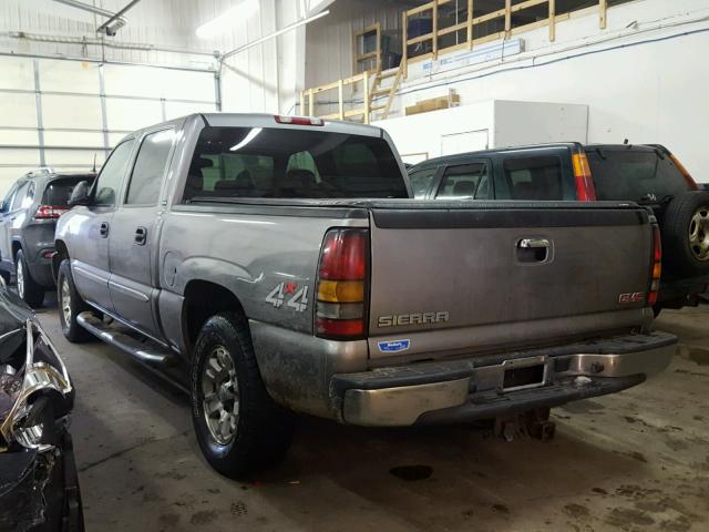 2GTEK13Z171151475 - 2007 GMC NEW SIERRA GRAY photo 3