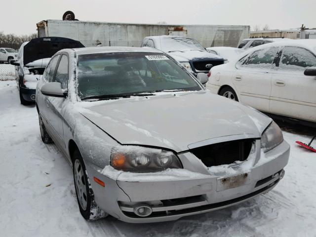 KMHDN46D96U359753 - 2006 HYUNDAI ELANTRA GL SILVER photo 1