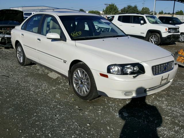 YV1TH592461433339 - 2006 VOLVO S80 2.5T WHITE photo 1