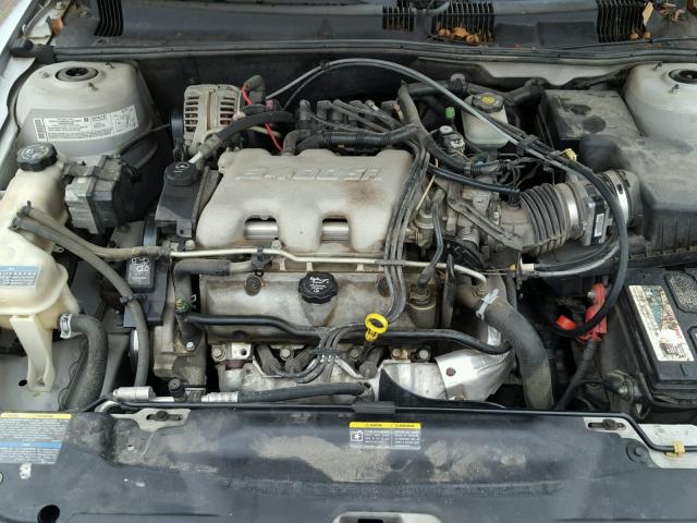 1G2NE52E05M189850 - 2005 PONTIAC GRAND AM S SILVER photo 7