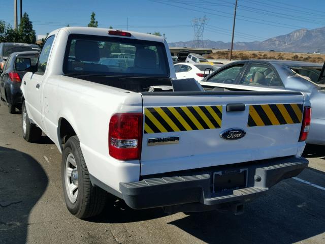 1FTKR1AD3BPA19805 - 2011 FORD RANGER WHITE photo 3