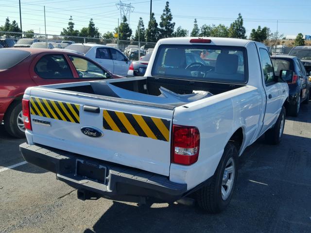 1FTKR1AD3BPA19805 - 2011 FORD RANGER WHITE photo 4