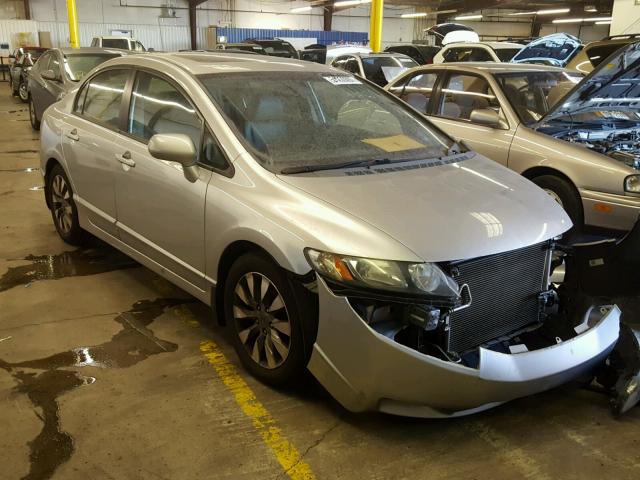 19XFA16969E010295 - 2009 HONDA CIVIC EXL 银色 照片 1
