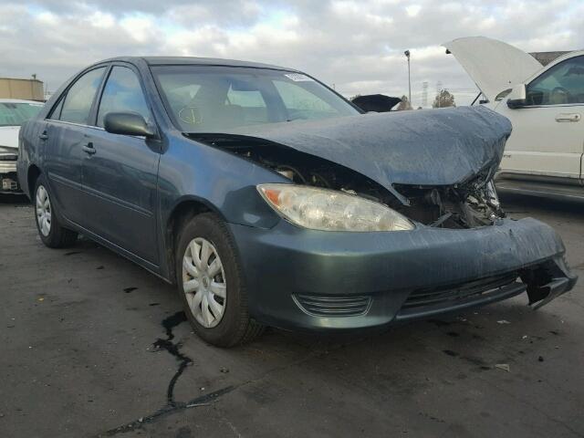 4T1BE32K55U075931 - 2005 TOYOTA CAMRY LE GREEN photo 1