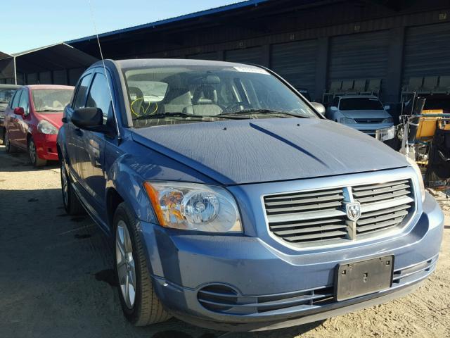 1B3HB48B57D522007 - 2007 DODGE CALIBER SX BLUE photo 1