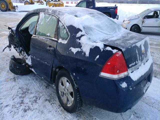 2G1WB5EN3A1235142 - 2010 CHEVROLET IMPALA LT BLUE photo 3