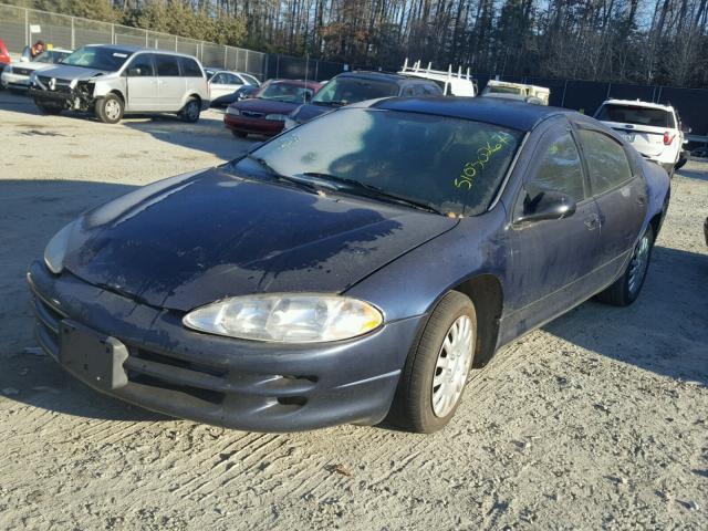 2B3HD46R54H675477 - 2004 DODGE INTREPID S BLUE photo 2