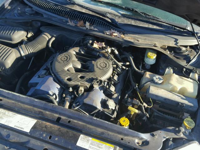 2B3HD46R54H675477 - 2004 DODGE INTREPID S BLUE photo 7