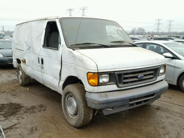 1FTNE24W86DB33222 - 2006 FORD ECONOLINE WHITE photo 1