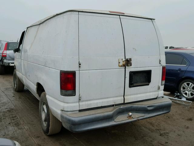 1FTNE24W86DB33222 - 2006 FORD ECONOLINE WHITE photo 3