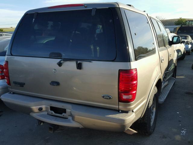 1FMRU17L61LB35125 - 2001 FORD EXPEDITION TAN photo 4