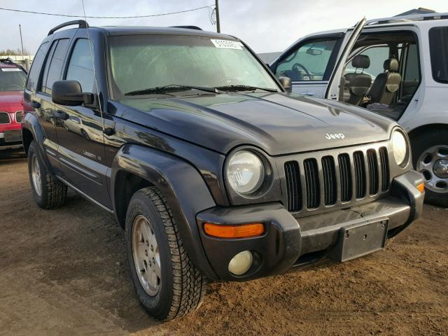 1J4GL58K33W646167 - 2003 JEEP LIBERTY LI BLACK photo 1