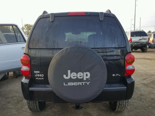 1J4GL58K33W646167 - 2003 JEEP LIBERTY LI BLACK photo 9