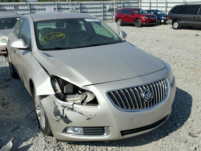 2G4GS5EV9D9159990 - 2013 BUICK REGAL PREM GOLD photo 1