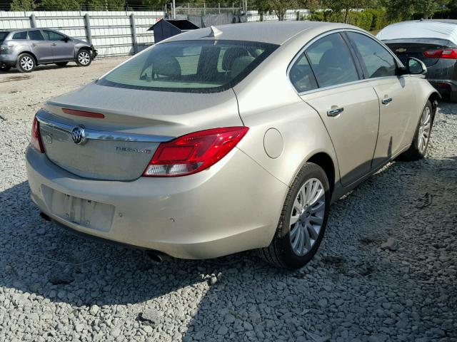 2G4GS5EV9D9159990 - 2013 BUICK REGAL PREM GOLD photo 4