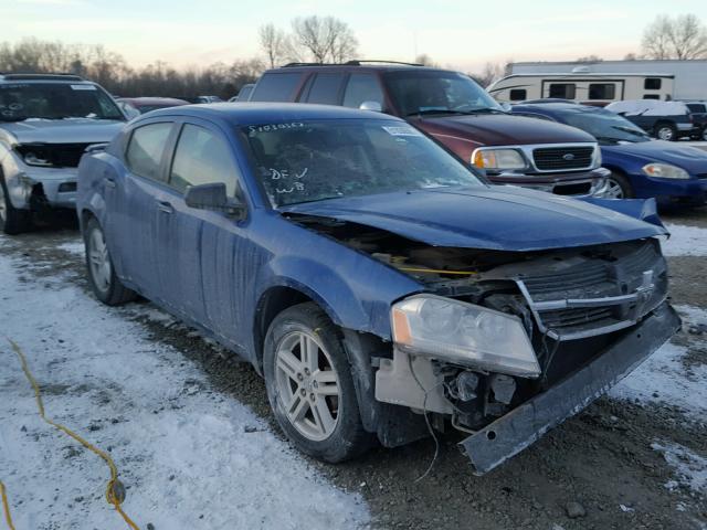 1B3LC56B49N546098 - 2009 DODGE AVENGER SX BLUE photo 1