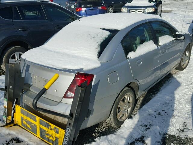 1G8AZ55F06Z152542 - 2006 SATURN ION LEVEL SILVER photo 4