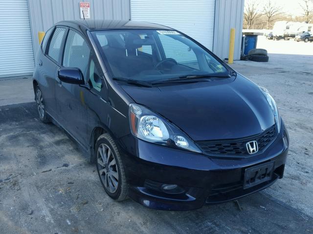 JHMGE8H52DC043255 - 2013 HONDA FIT SPORT PURPLE photo 1