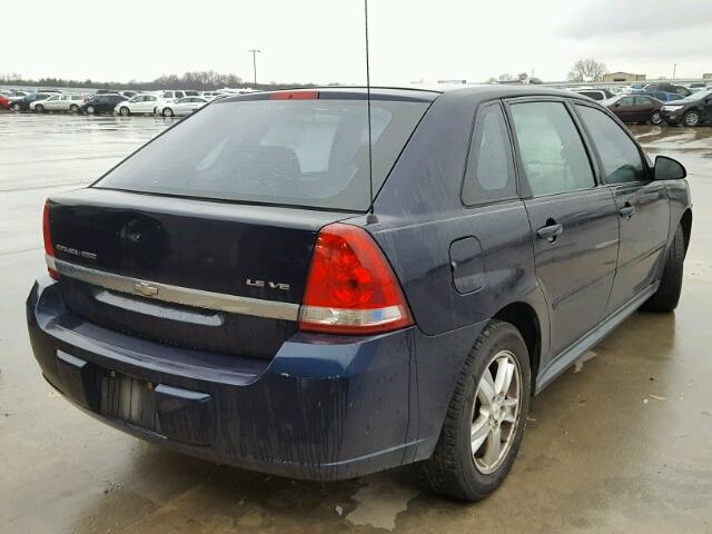 1G1ZT628X5F331878 - 2005 CHEVROLET MALIBU MAX BLUE photo 4