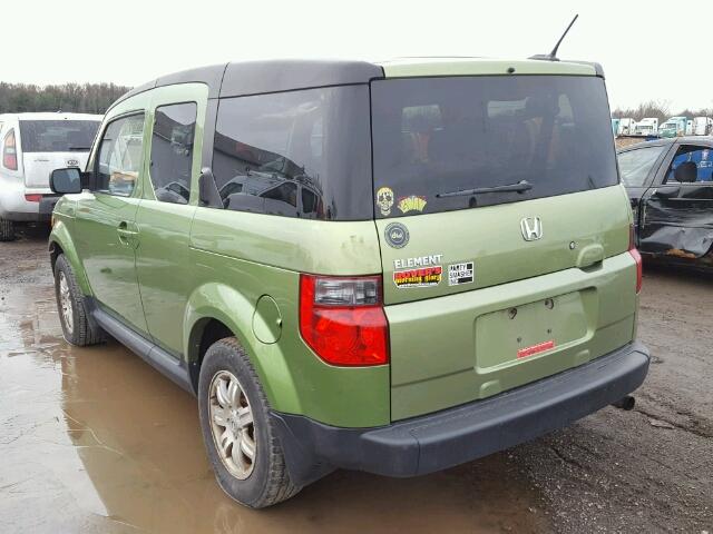 5J6YH28716L005590 - 2006 HONDA ELEMENT EX GREEN photo 3