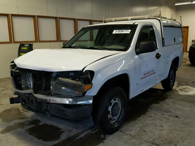 1GCCS149088168983 - 2008 CHEVROLET COLORADO WHITE photo 2