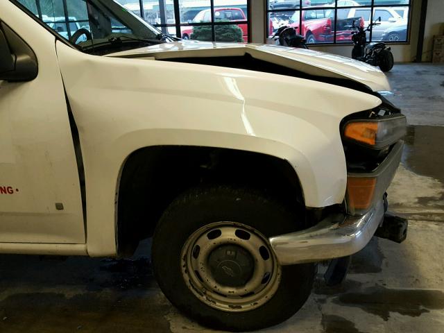 1GCCS149088168983 - 2008 CHEVROLET COLORADO WHITE photo 9