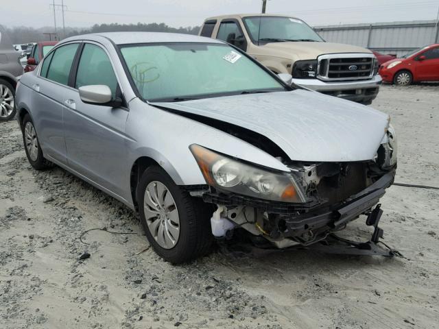 1HGCP26339A011475 - 2009 HONDA ACCORD LX SILVER photo 1