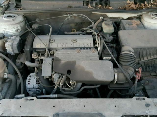 1G2NF52T01M598310 - 2001 PONTIAC GRAND AM S WHITE photo 7