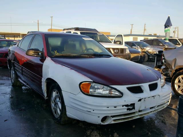 1G2NE52T01M515848 - 2001 PONTIAC GRAND AM S BURGUNDY photo 1