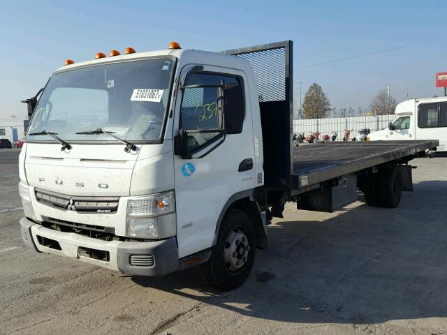 JL6BNK1AXCK002254 - 2012 MITSUBISHI FUSO TRUCK OF FE FEC72S WHITE photo 2