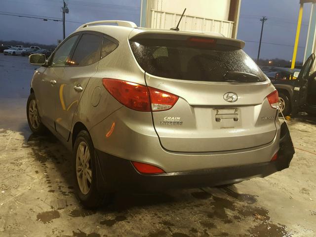 KM8JU3AC1CU490895 - 2012 HYUNDAI TUCSON GLS GRAY photo 3