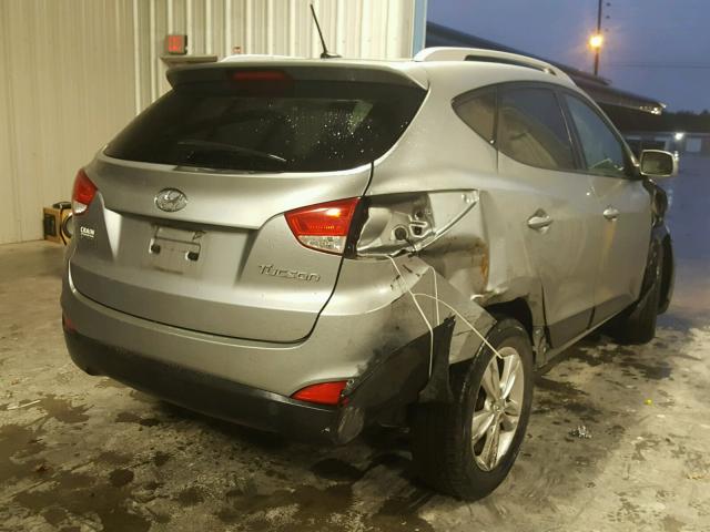 KM8JU3AC1CU490895 - 2012 HYUNDAI TUCSON GLS GRAY photo 4