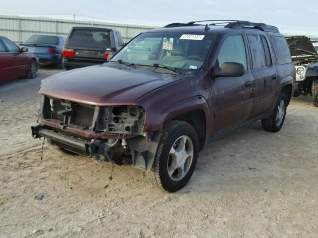 1GNES16S366119866 - 2006 CHEVROLET TRAILBLAZE RED photo 2