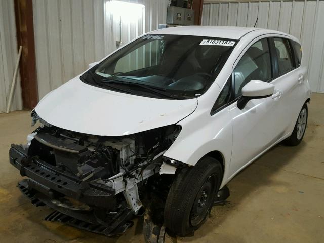 3N1CE2CP6HL377517 - 2017 NISSAN VERSA NOTE WHITE photo 2