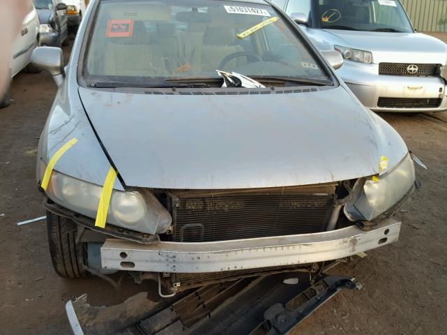 1HGFA16886L041320 - 2006 HONDA CIVIC EX GOLD photo 9