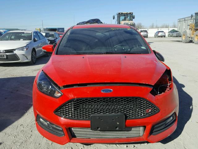 1FADP3L98FL328319 - 2015 FORD FOCUS ST RED photo 7