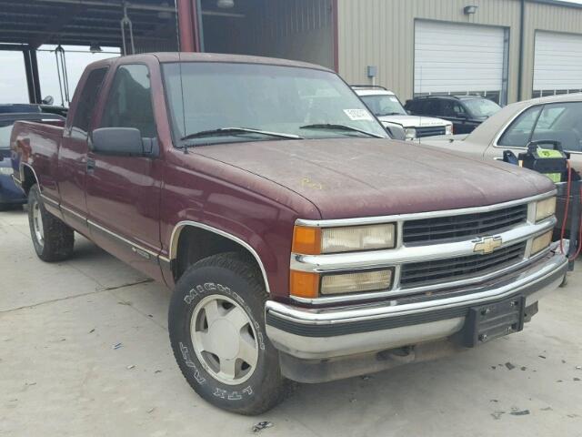 2GCEK19R4T1149382 - 1996 CHEVROLET GMT-400 K1 MAROON photo 1