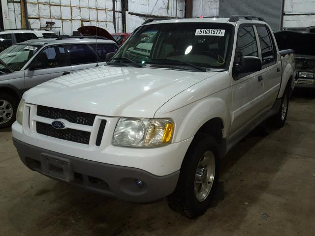1FMZU77E63UA80869 - 2003 FORD EXPLORER S WHITE photo 2