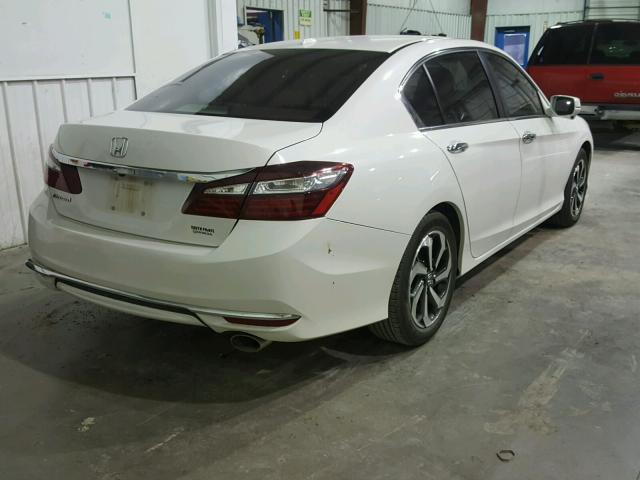 1HGCR2F87GA140452 - 2016 HONDA ACCORD EXL WHITE photo 4