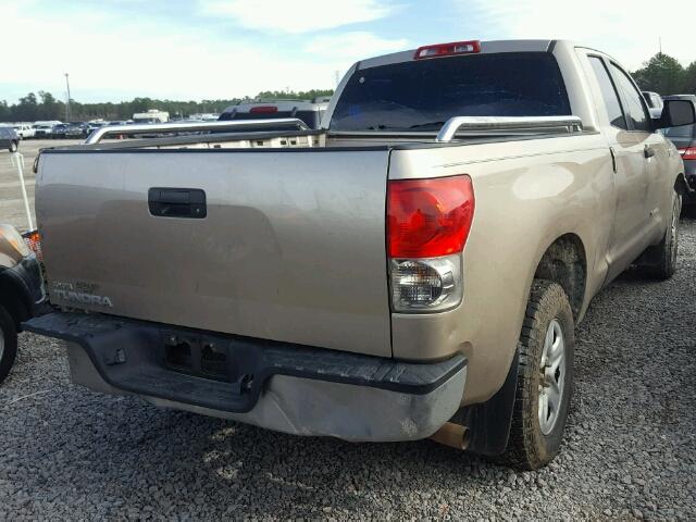 5TBRV54178S481763 - 2008 TOYOTA TUNDRA DOU GOLD photo 4