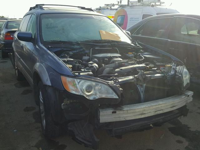 4S4BP66C397320552 - 2009 SUBARU OUTBACK 2. BLUE photo 1
