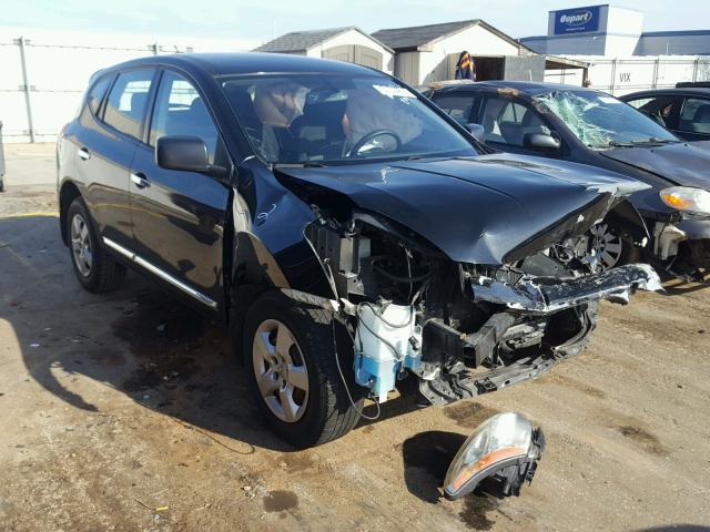 JN8AS5MV5BW662971 - 2011 NISSAN ROGUE S BLACK photo 1