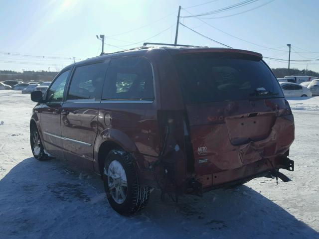 2C4RC1BG1CR344168 - 2012 CHRYSLER TOWN & COU RED photo 3