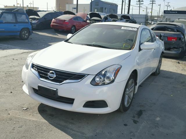 1N4AL2EP2CC132375 - 2012 NISSAN ALTIMA S WHITE photo 2