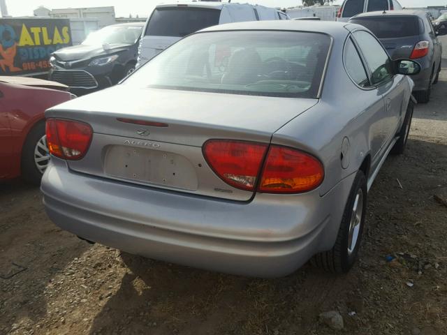 1G3NK12T6YC306031 - 2000 OLDSMOBILE ALERO GX SILVER photo 4