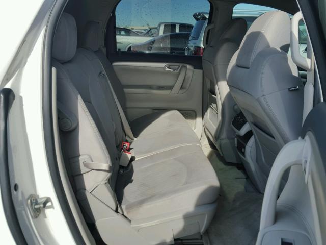 5GZER13DX9J125738 - 2009 SATURN OUTLOOK XE WHITE photo 6