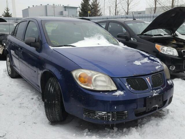 1G2AJ55F477347512 - 2007 PONTIAC G5 BLUE photo 1