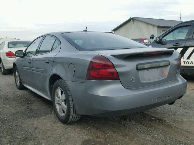 2G2WP552871132553 - 2007 PONTIAC GRAND PRIX GRAY photo 3